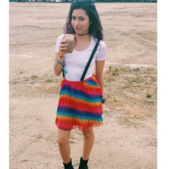 UNIF refraction suspender skirt