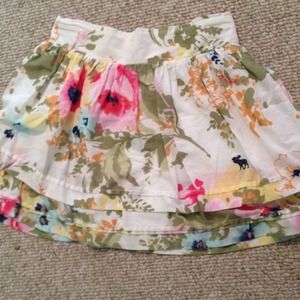 Abercrombie and Fitch floral skirt