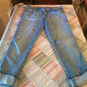 Loft boyfriend jeans.