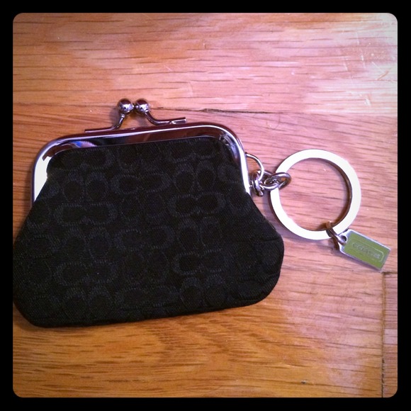 Authentic COACH Coin Purse Key Chain