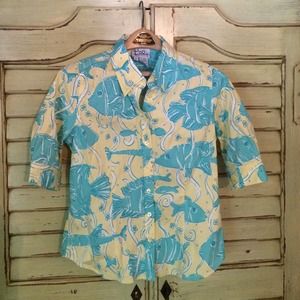 Lilly Pulitzer short sleeve shirt