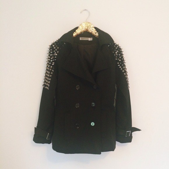 Nasty Gal studded jacket
