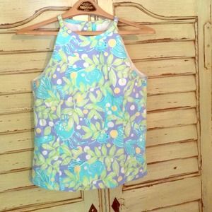 Lilly Pulitzer halter top Size 6 classic