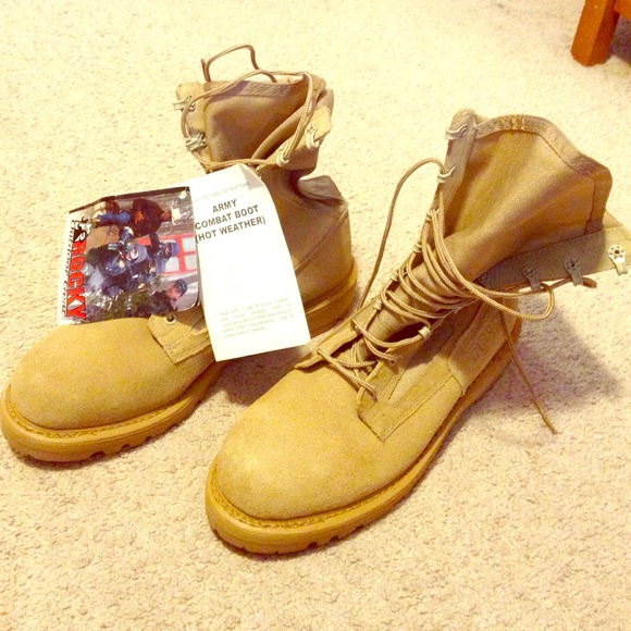 Army combat boots