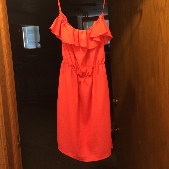 Silky tube top dress