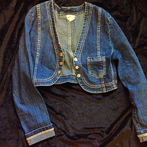 🌻🌻CROP Denim Jacket
