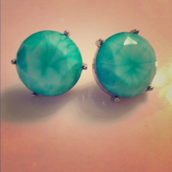 Turquoise post earrings
