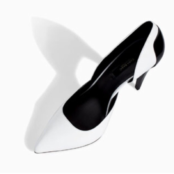 ZARA Combined Heel Court Shoe - Picture 3 of 4