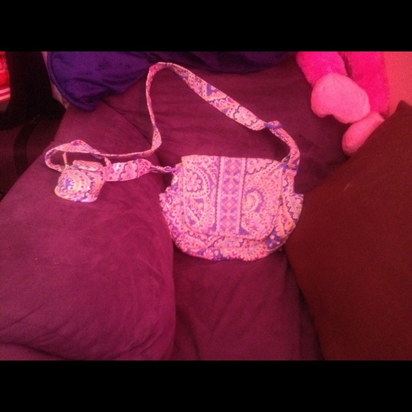 Vera Bradley nwt medium bag with cell phone case