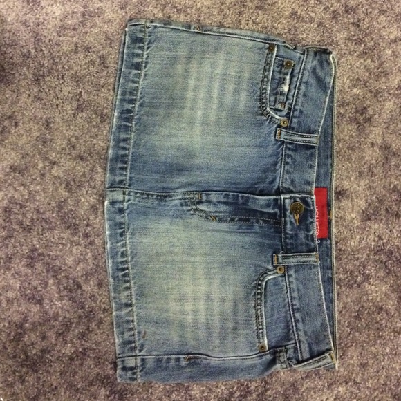 HOLLISTER denim skirt