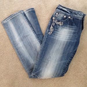 **reduced** Miss Me straight leg jeans