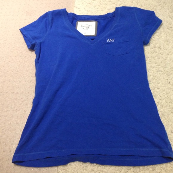 Abercrombie & Fitch blue top