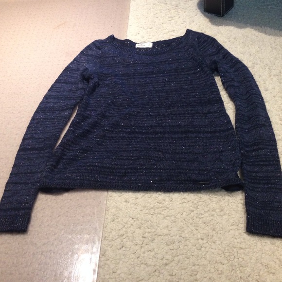 Hollister glitter sweater