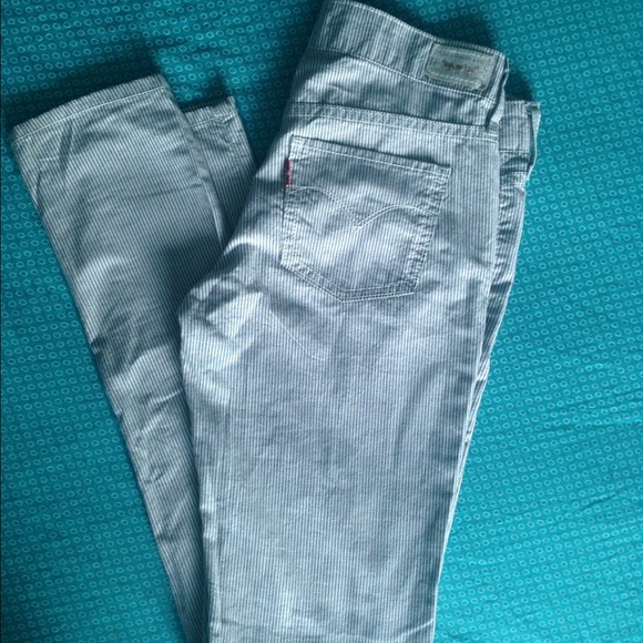 Levi's pinstripe pants