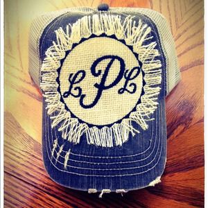 Custom Monogramed Caps