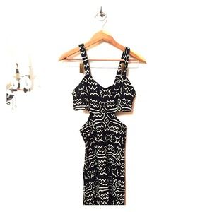 Urban Outfitters Tribal Cut-Out Ankle Length Dress