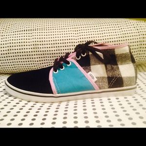 High-top Vans sneakers