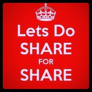 🙋share for a share ladies 😊🙋
