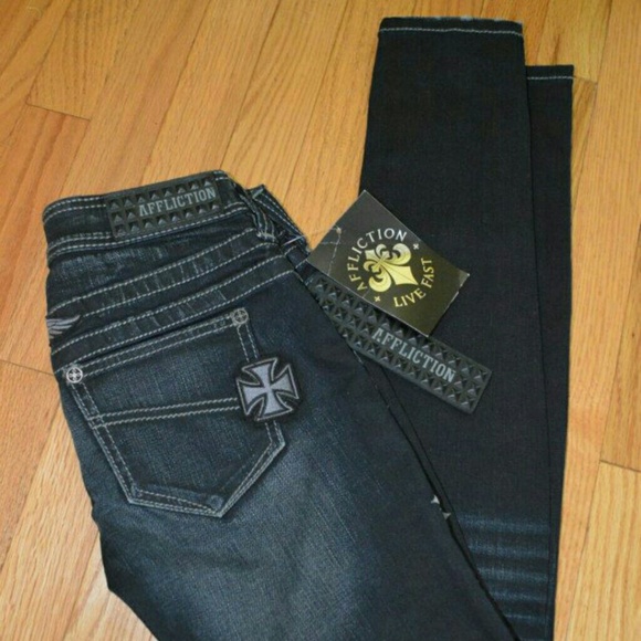 Affliction jeans size 24!