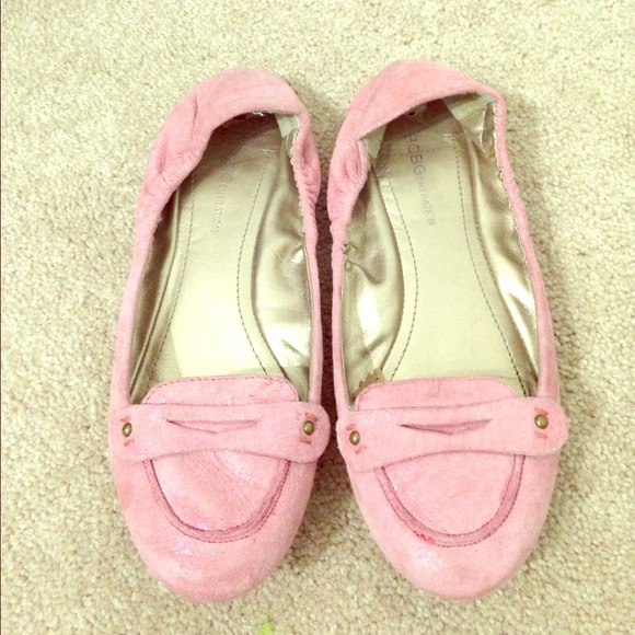 Pink BCBG flats