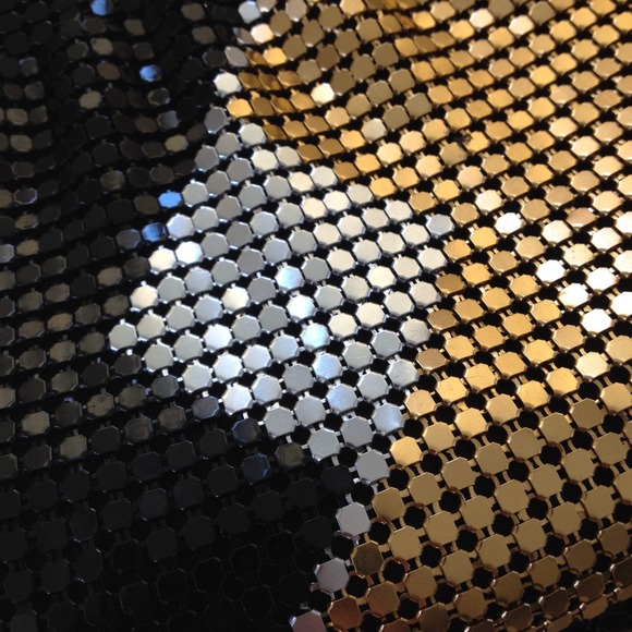 Small Tri-Color Metal Crossbody