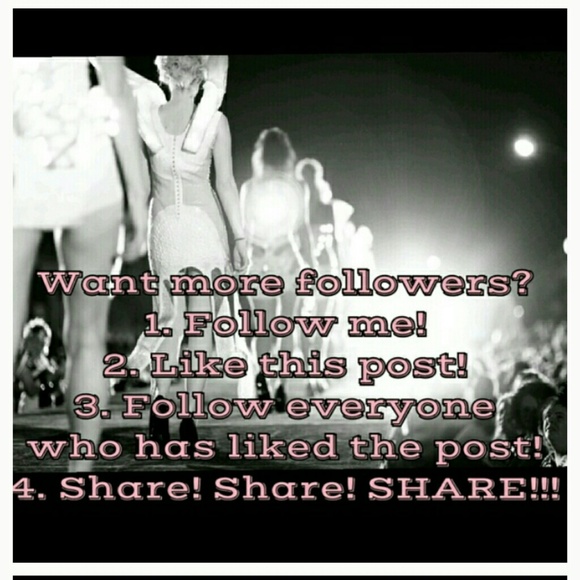 Lets help each other get more followers!!!!!