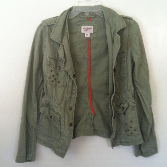 ❌SOLD❌Olive Green Jacket - Picture 1 of 2