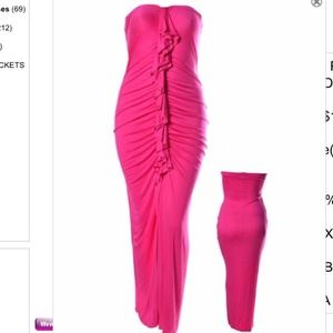 Raffle plus size maxi dress