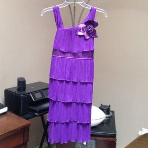 Girls Purple Dress
