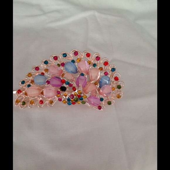 Peacock Shaped Hair Pin