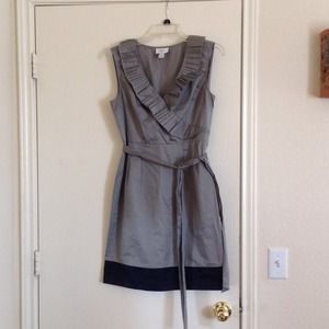 Ann Taylor Loft grey dress