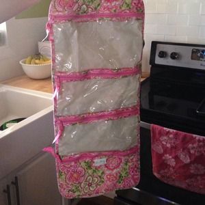 Vera Bradley four pocket hanging organizer