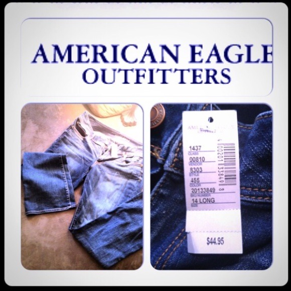 NWT American Eagle Artist Jeans Size 14Long