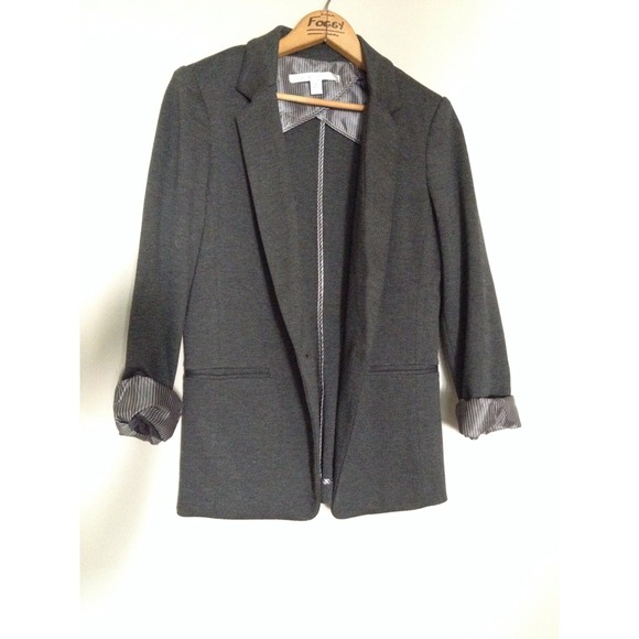 Lauren Conrad Charcoal Blazer
