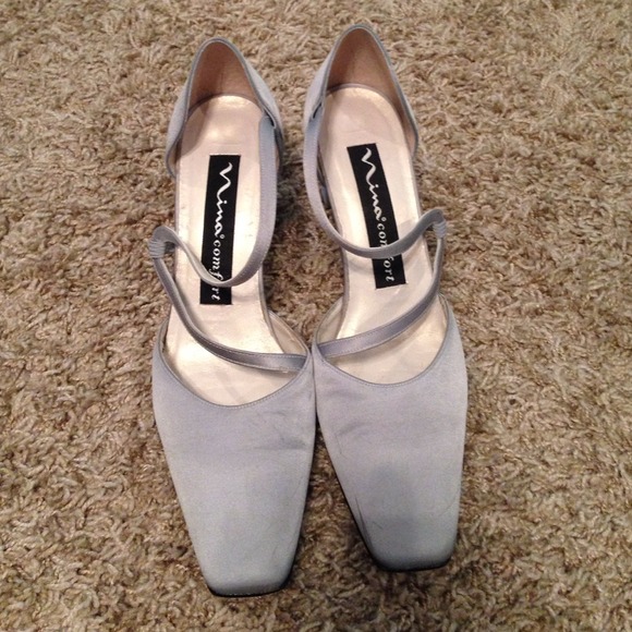 Silver heels