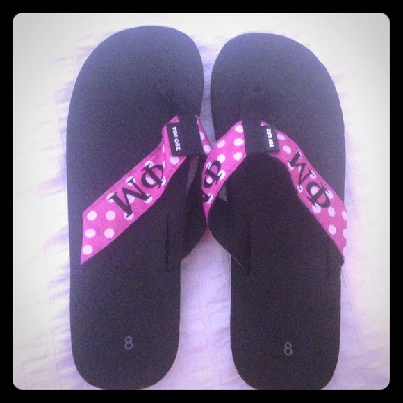 💗Phi Mu flip flops💗