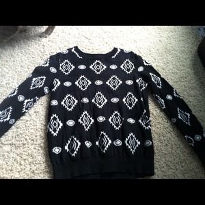 Tribal crewneck/ sweater