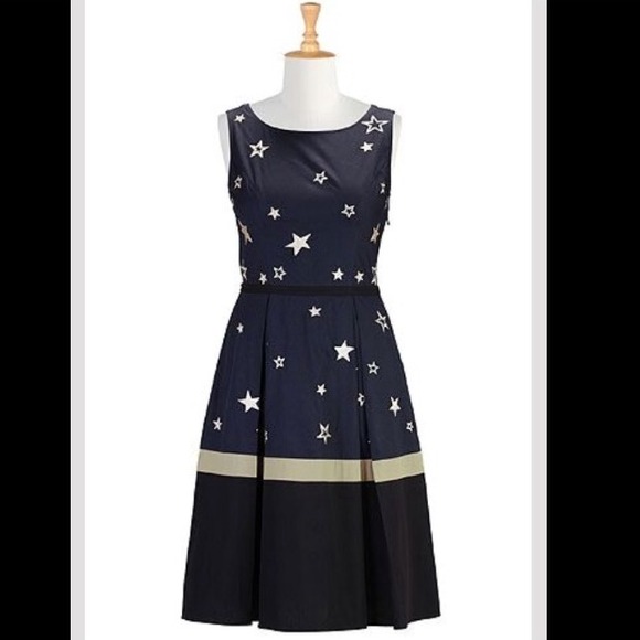 Dresses & Skirts - Star Spangled Poplin Dress