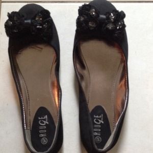 Dressy Black Flats.