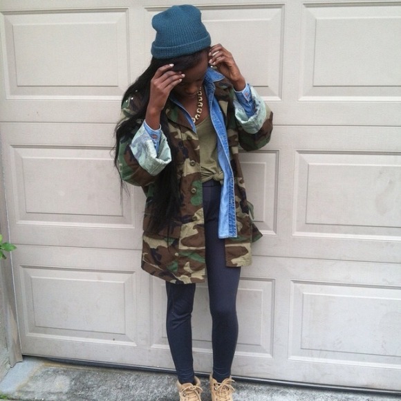 🌸 TRADED- Army jacket - Picture 2 of 4