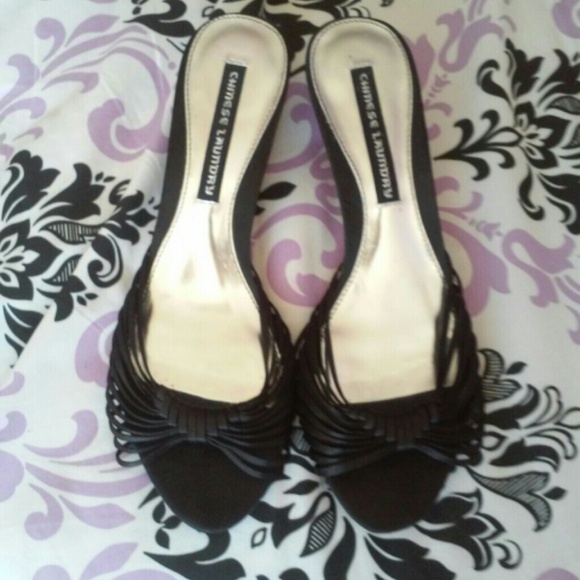 Chinese Laundry Shoes - 🚫SOLD on Vinted🚫 Black kitten heels