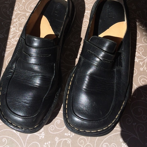Born loafers size 8 black