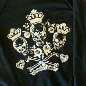Victoria secret skull hoodie