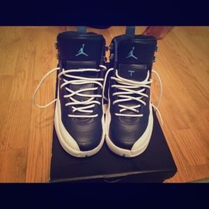 Air jordan 12 Obsidian blue/white