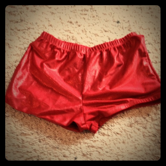 Dresses & Skirts - Metallic red spankies