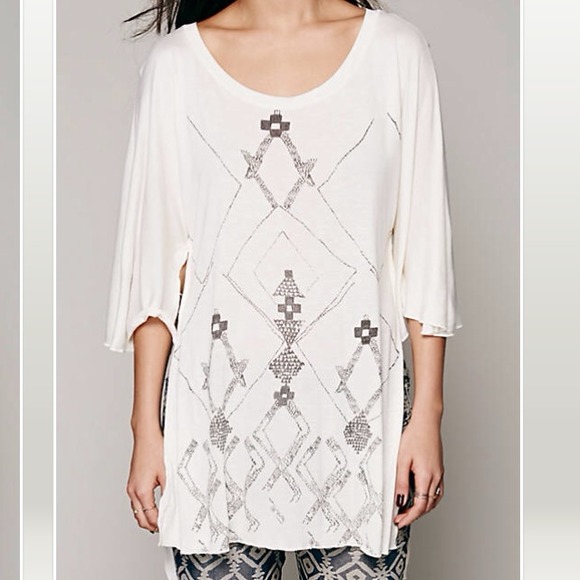 Free People Tribal Tee - Picture 2 of 2