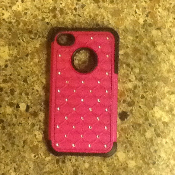Pink bling Iphone 4/4s phone case