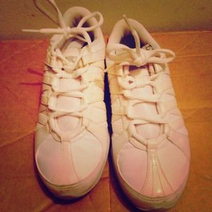 White Nike tennis shoes!