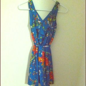 Tropical Flower Dress