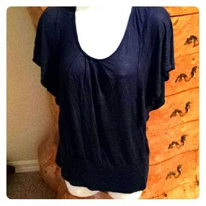 Navy Blue Top